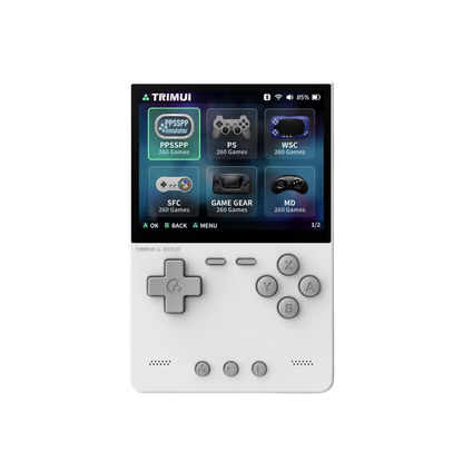 Console de jeu portable à écran vertical