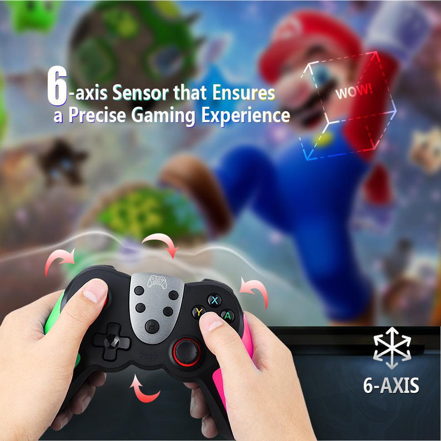 Manette de jeu Bluetooth sans fil vibrante, nouvelle et cool